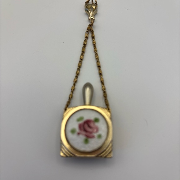 Gold Floral Perfume Flask - Picture 2 of 6